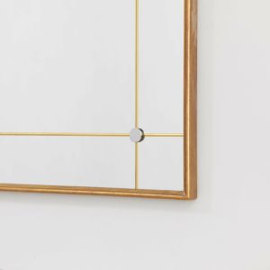 Art Deco Brilliant Cut Mirror