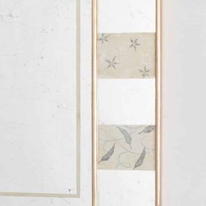 Eglomise Natural Mirror