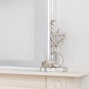 Decorative Three Quarter French Mirror