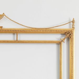 Adam Border Mirror with Urn Top