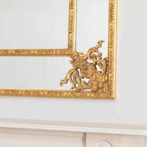 Louis XIV Border Mirror