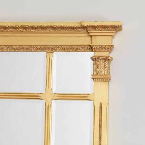Early Regency Mirror with Bars