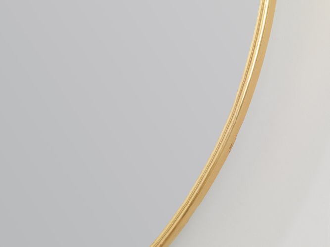 Slimline Round Mirror