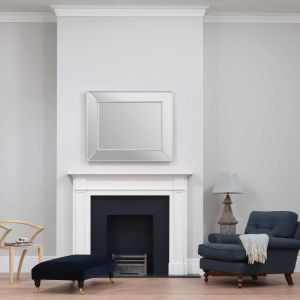 French Cushion Mirror