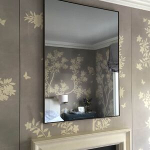 AD0 No67 Brass effect Smokus Mirror