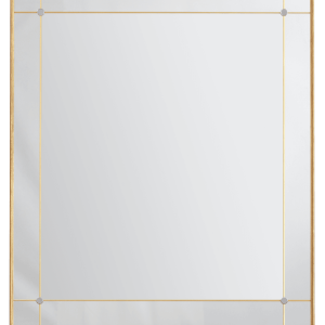 Art Deco Brilliant Cut Mirror