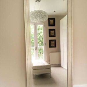 AD2 Floor Standing TV Mirror Off