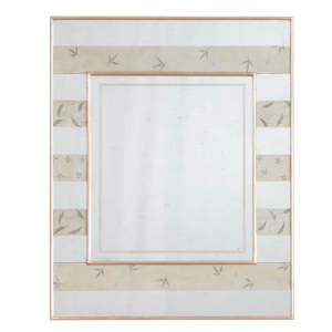 Eglomise Natural Mirror