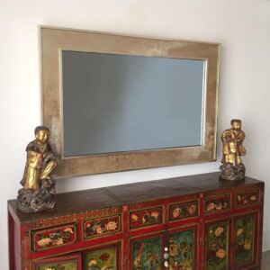 Eglomise-Border-TV-Mirror