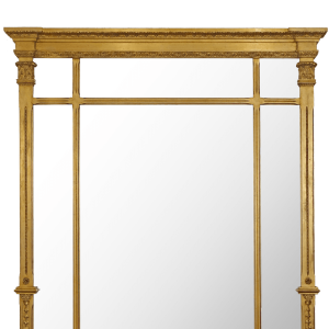 Early Regency Mirror with Bars