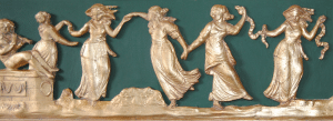 Nymphs Frieze Cut Out