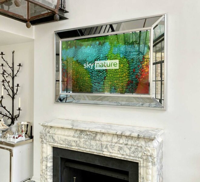 Tv Mirrors Overmantels Tv Mirrors Overmantels, Large Mirror With Tv Inside