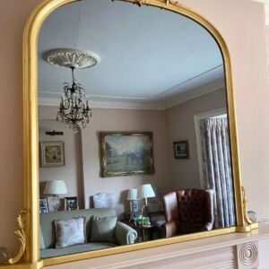 Ornamental-Archtop-TV-Mirror