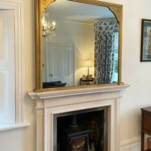 Victorian Spandrel TV Mirror