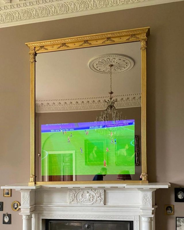 Overmantels_Ultra High Reflective TV Mirror Glass