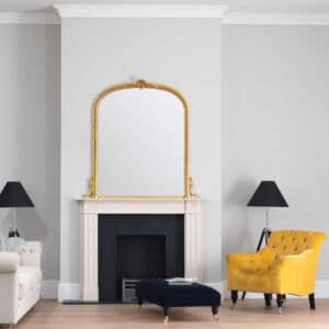 large overmantel mirror