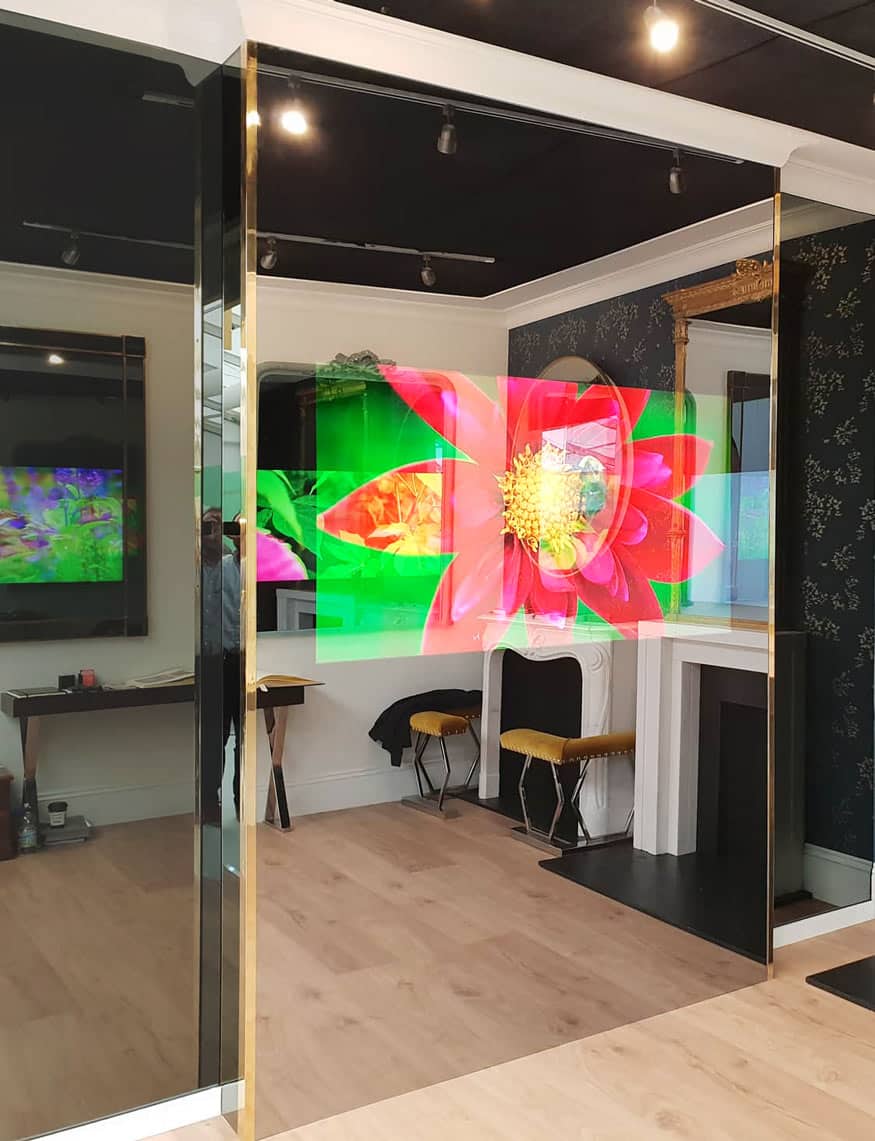 TV MIRROR WALL Overmantels London