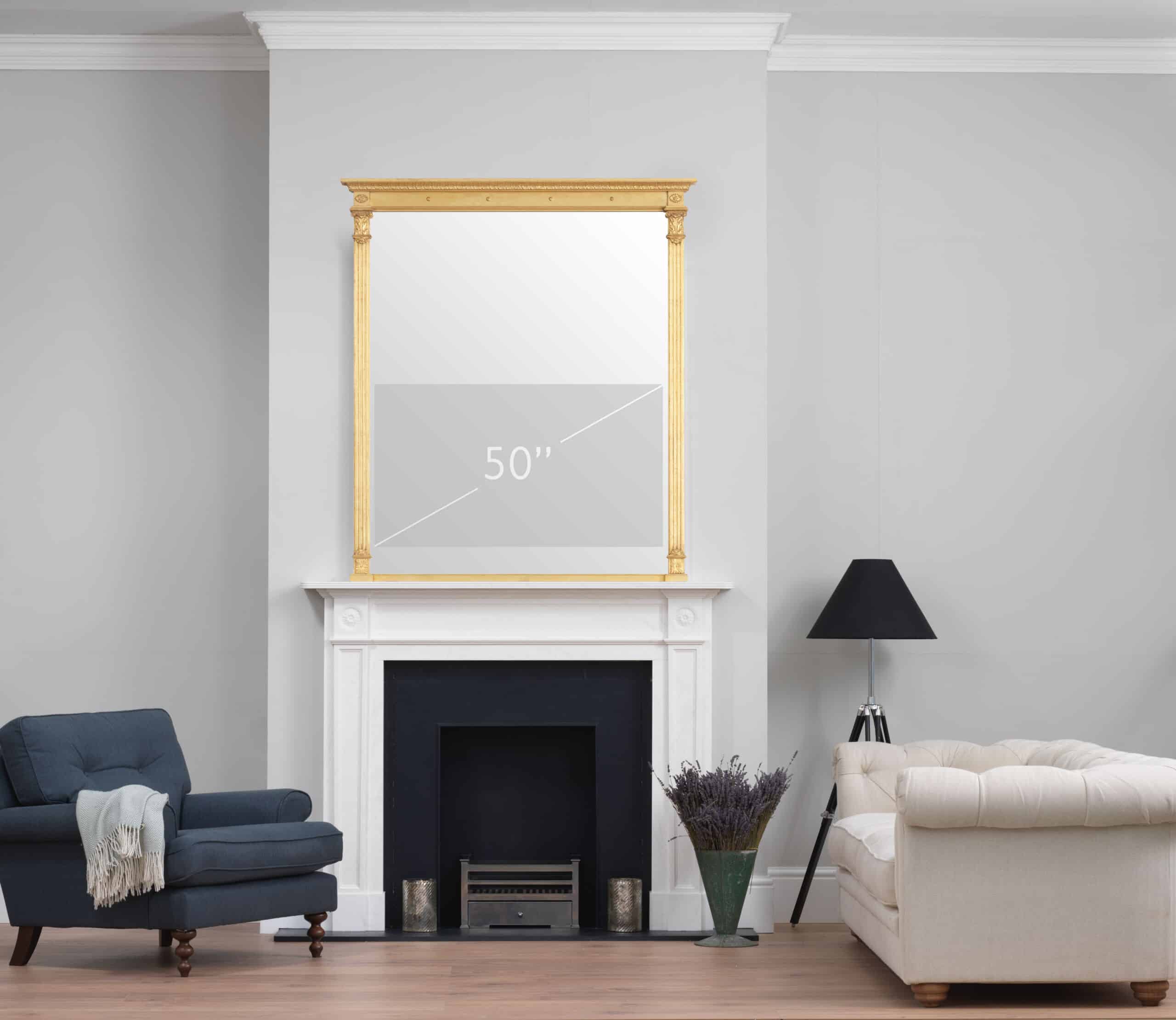 No21 Neo Classical TV Mirror room